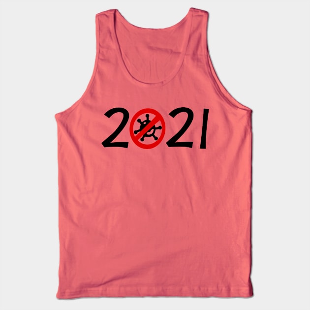 2021 NO VIRUS Tank Top by busines_night